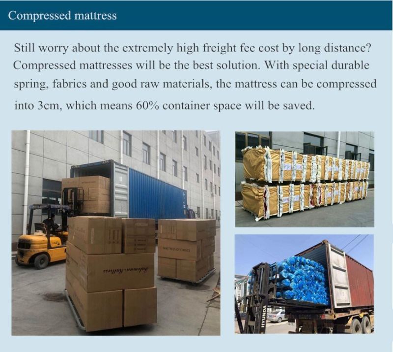 Medical OEM Bed Mattress Rolled Packing Whosale Price