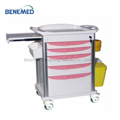 for Hospital Use ABS Medicine Trolley Good Quality Bm-Mt009