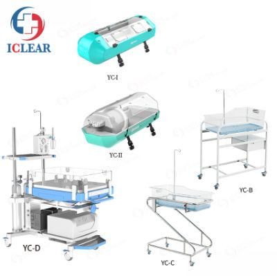 High Quality Newborn Bed Movable Medical Infant Bed