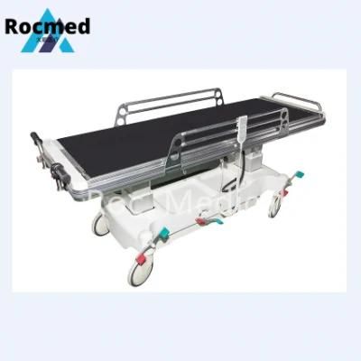 Hospital Furniture Patient Medical Hydraulic Emergency Transfer Trolley Stretcher