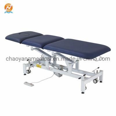 Adjustable Electric Physiotherapy Treatment Massage Table Bed