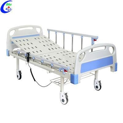 Hospital Furniture One Function Folding Electric Hospital Bed for Patient