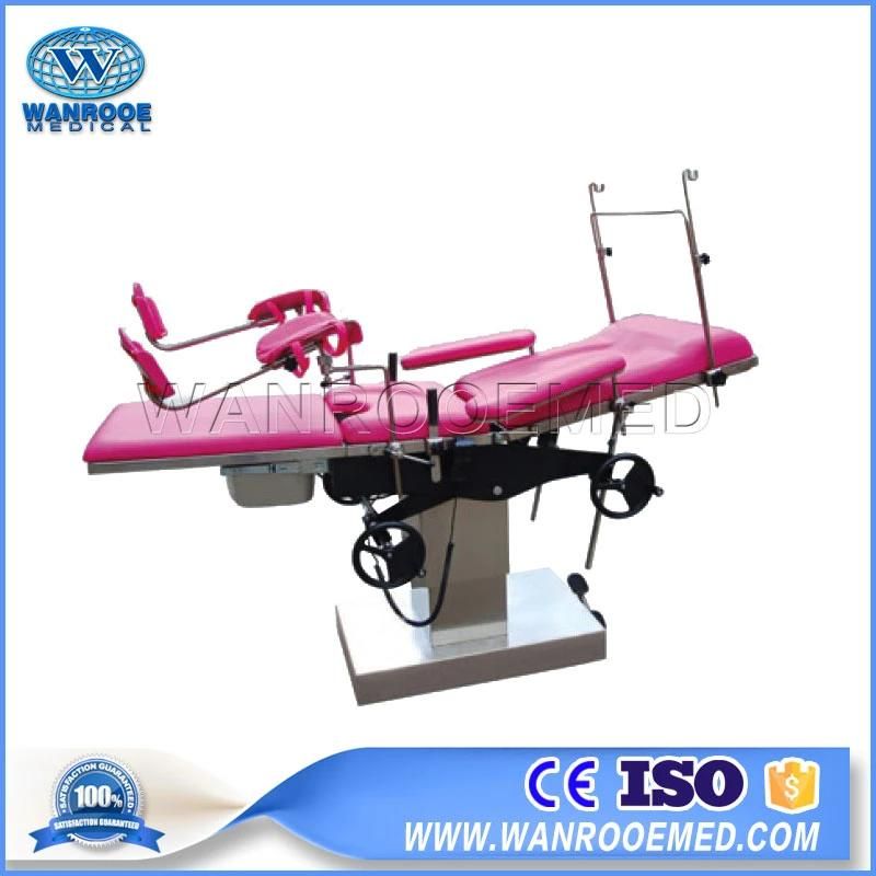 a-8805 Hospital Stainless Steel Obstetric Birthing Electric Delivery Bed