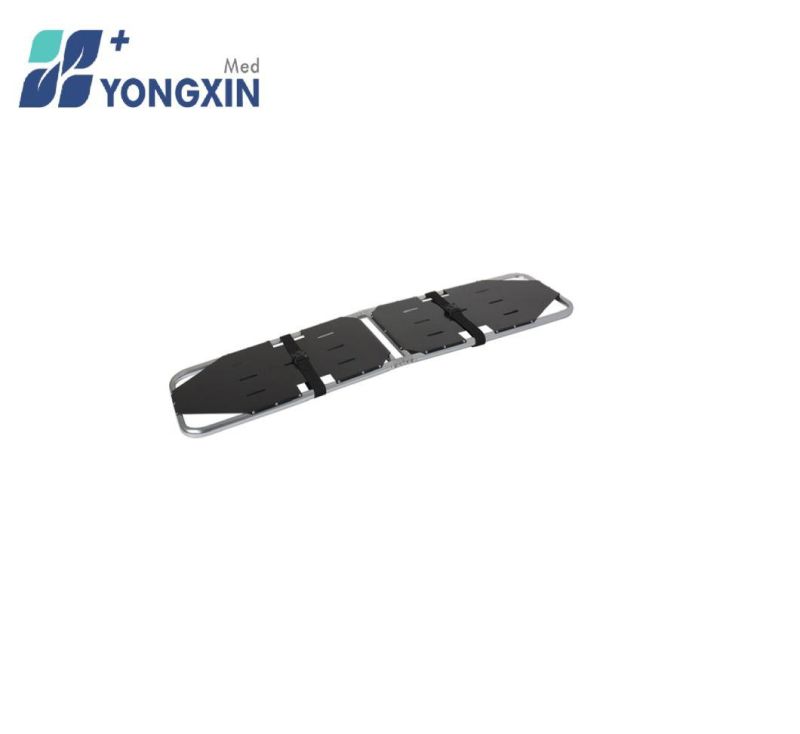 Yxz-D-A5 Aluminum Alloy Medical Foldaway Stretcher for Hospital