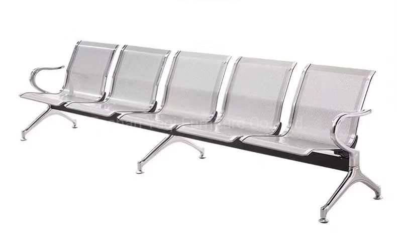 Metal Waiting Room Chairs for Five People with Arms (YA-21)