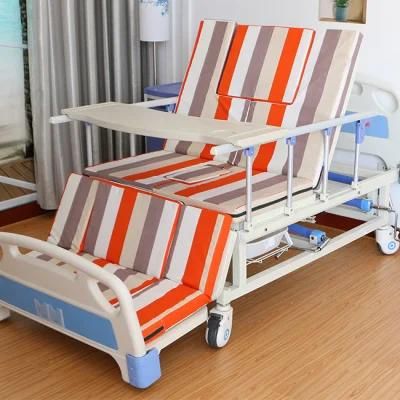 Multi-Function Manual Nursing Beds Hospital Beds with Ratate Function