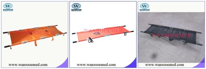 Ea-1d1 High-Quality Outdoor Hospital Ambulance Two Fold Stretcher