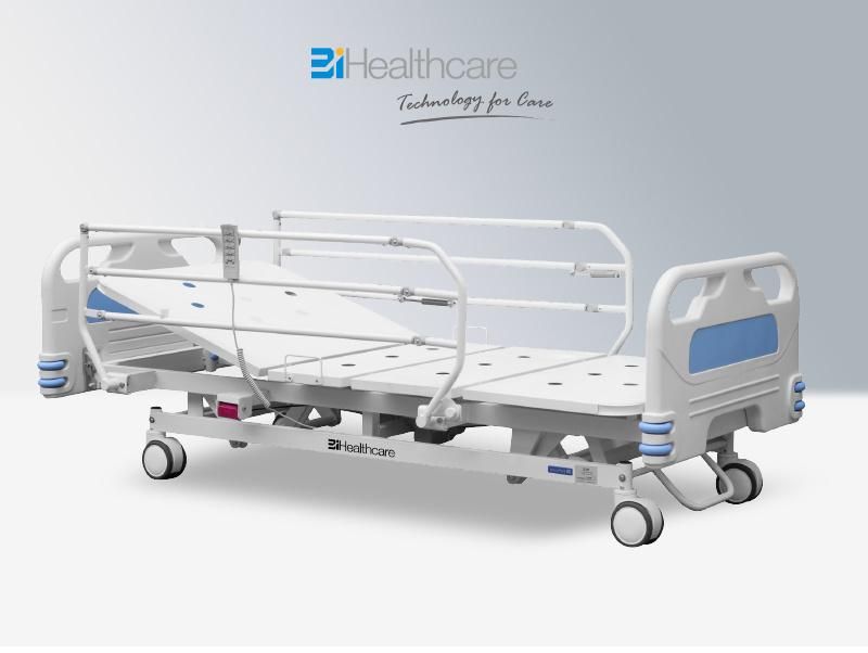 Adjustable Electric Medical Patient Treatment Care 5 Functions Hospital Bed Emergency Bed