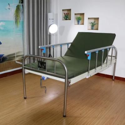 B11-1 High Quality Stainless Steel One-Crank Hospital Bed