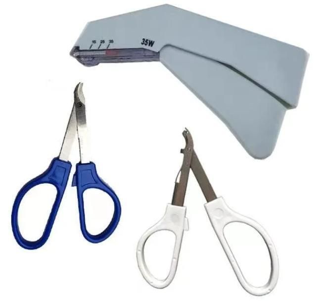 35W Hospital Factory Disposable Skin Stapler and Staples with Remover