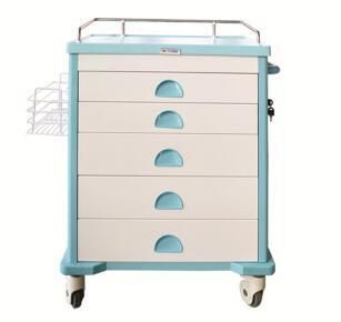 Stable Stainless Steel Medical Equipment Trolley