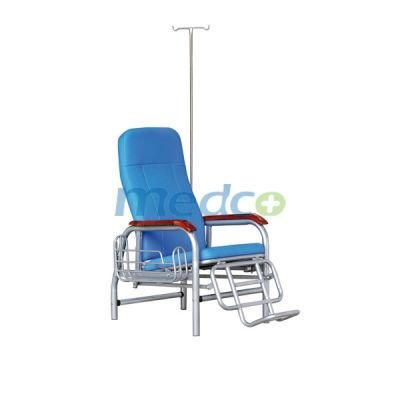 Medical Equipment Foldable Accompany Backret Infusion Chair