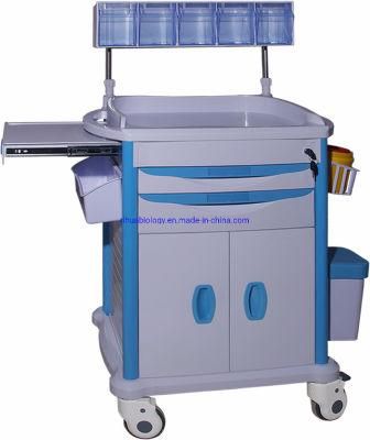 Hospital Equipment ABS Anesthesia Trolley