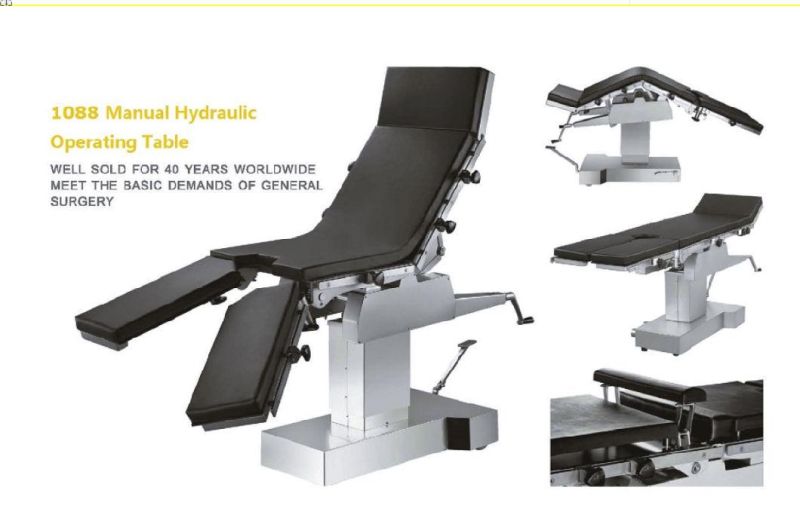 hydraulic Operating Table Manual Surgical Table Hospital Sugery Room Ot Surgical Bed Medical Hospital Bed