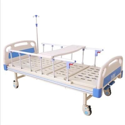 High Quality Hospital Bed Medical Double Swing Bed Manual ABS Lifting Medical Bed Medical CE Certified Nursing Bed