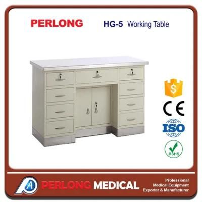 Most Popular Working Table Wiith Stainless Steel Top&Base Hg-5
