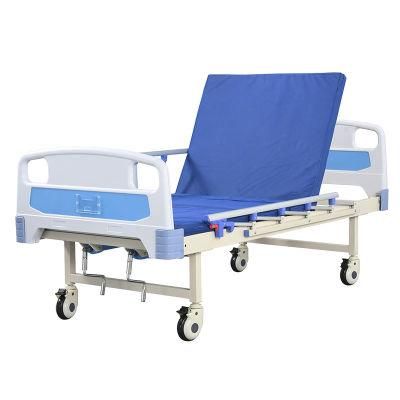 Two Cranks Manual 2 Function Nursing Bed Hospital Bed