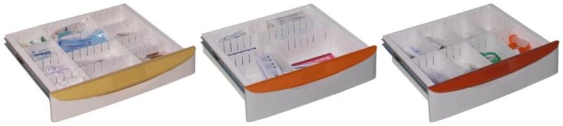 Hospital Furniture Medical Removable Multifunction Trolley Anaesthesia Emgerency Cart