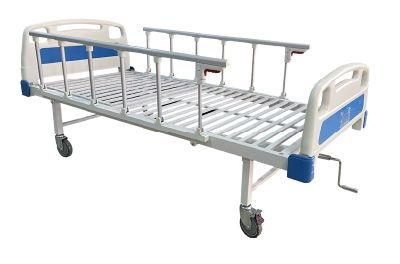 1 Function Medical Hospital Bed for Elderly People and Disable Man Used Health Care Nursing Steel One Single Function Hospital Bed