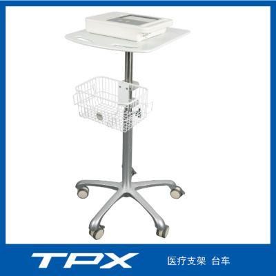 Hospital Variable Height Medical ECG Carts Electrocardiograph with ISO RoHS Cartificated