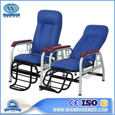 Bhc003 Hospital Furniture Adjustable Steel Medical Transfusion Chair