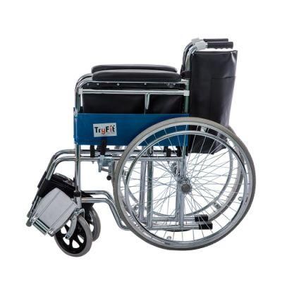 Folding Economic Disabled Hospital Wheelchair with CE
