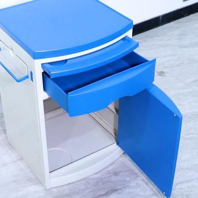 ABS Medical Furniture Hospital Bedside Cabinet Table for Sale