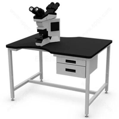 Oekan Hospital Furniture Stainless Steel Double Microscope Operating Table with Cabinet