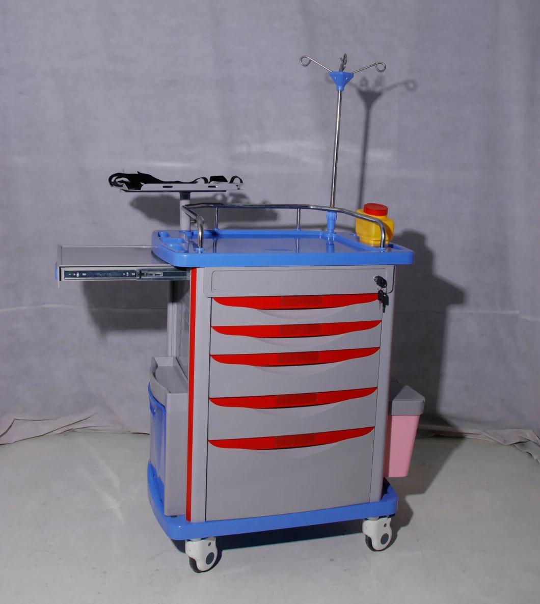Mn-Ec001 CE&ISO ABS Hospital Nursing Instrument Medication Trolley