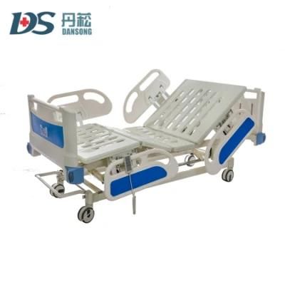 Hospital Equipment Full Electric Adjustable Medical Bed on 4 Sections