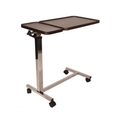 Multi Purpose Over Bed Table Foldable Height Adjustable Portable Mobility Aid