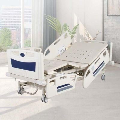 Plastic Side Rail ICU Clinic Multi-Function Hospital Equipment Medical Electric Bed Prices