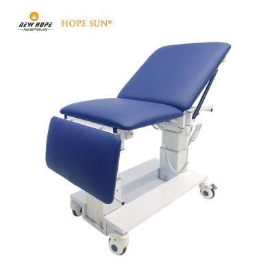 HS5236 Examination Bed, Examination Couch, Backrest Adjustable Electric Examination Table