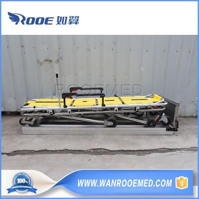 Ea-D6 Medical Aluminum Alloy Ambulance Patient Rescue Stretcher Trolley Base Platform