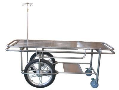 Hospital Equipment Stainless Steel Cart Stretcher Trolley