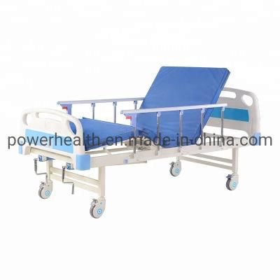 Cheapest Simple Hospital Bed Manual Two Function Care Bed