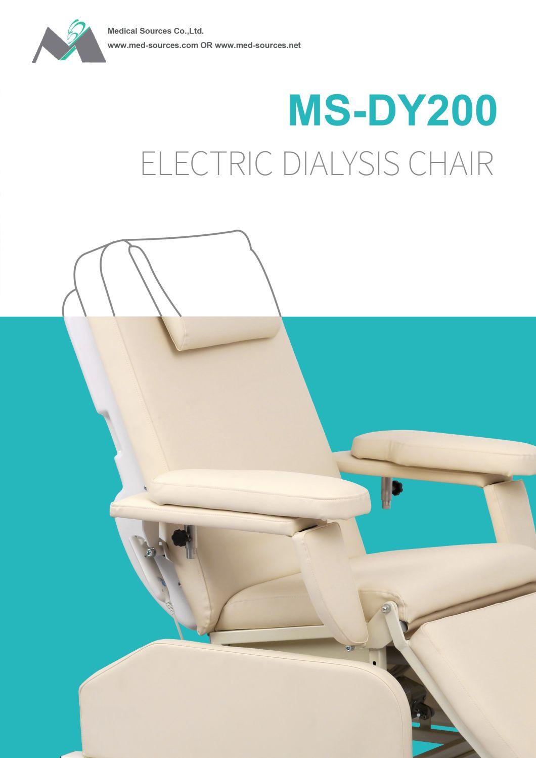 Ms-Dy200 Mobile Electric Medical Dialysis Chair