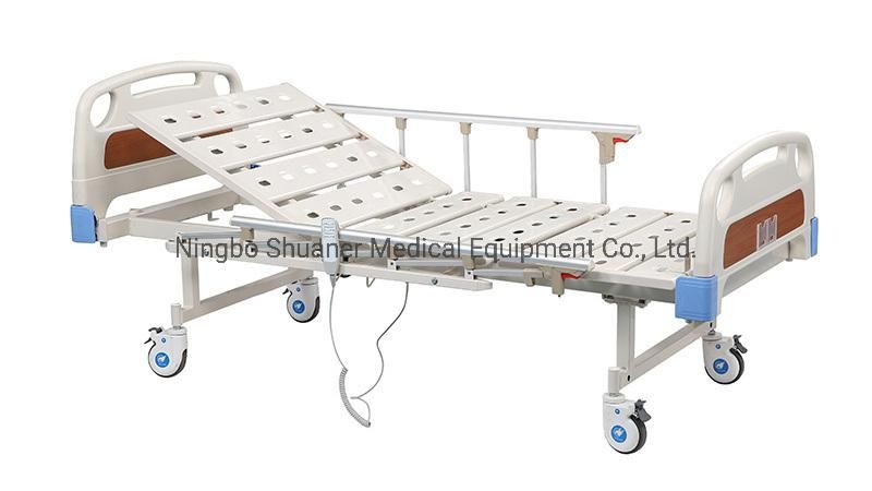Hospital Bed Shuaner Comfortable Medical Hospital Equipment Two Functions Electric Bed