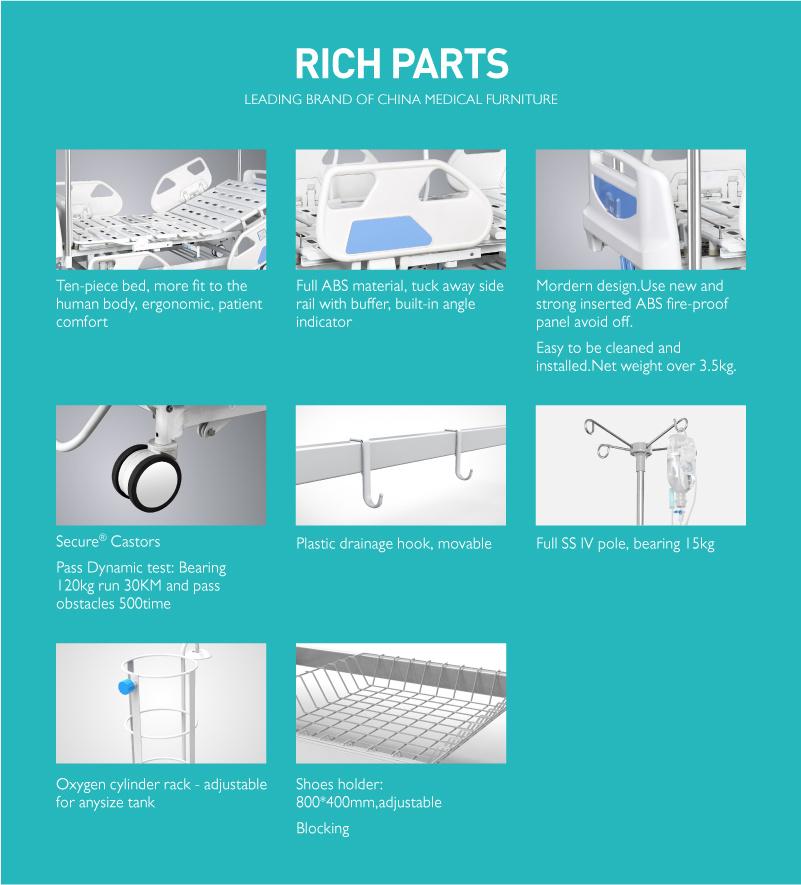 GB4e Medical Orthopaedics Bed for Patients