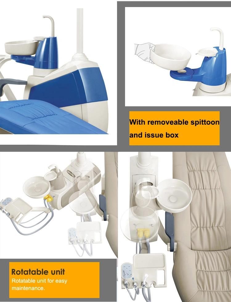 Good Quality a Complete Set of Dental Chair for Dentist