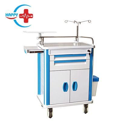 Hc-M048 Factory Price Hospital ABS Luxury Cart Trolley for Sending Medicine/Drug Delivery Cart