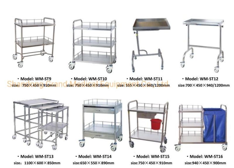 China Products/Suppliers. Emergency Ambulance Stretcher of Stainless Steel Four-Wheeled Stretcher