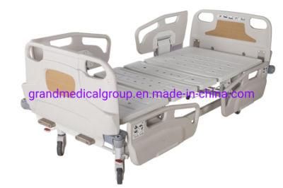 Luxurious ABS Plastic Hospital Bed Medical Adjustable Nursing Bed