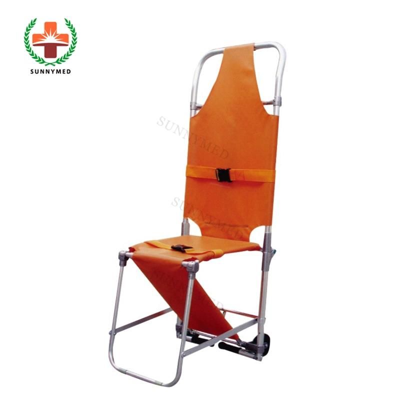 Sy-K015 Medical Portable Light Weight Folding Aluminum Alloy Stretcher