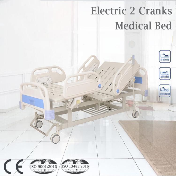 Medical Furniture Electric 2 Function Hospital Patient Bed