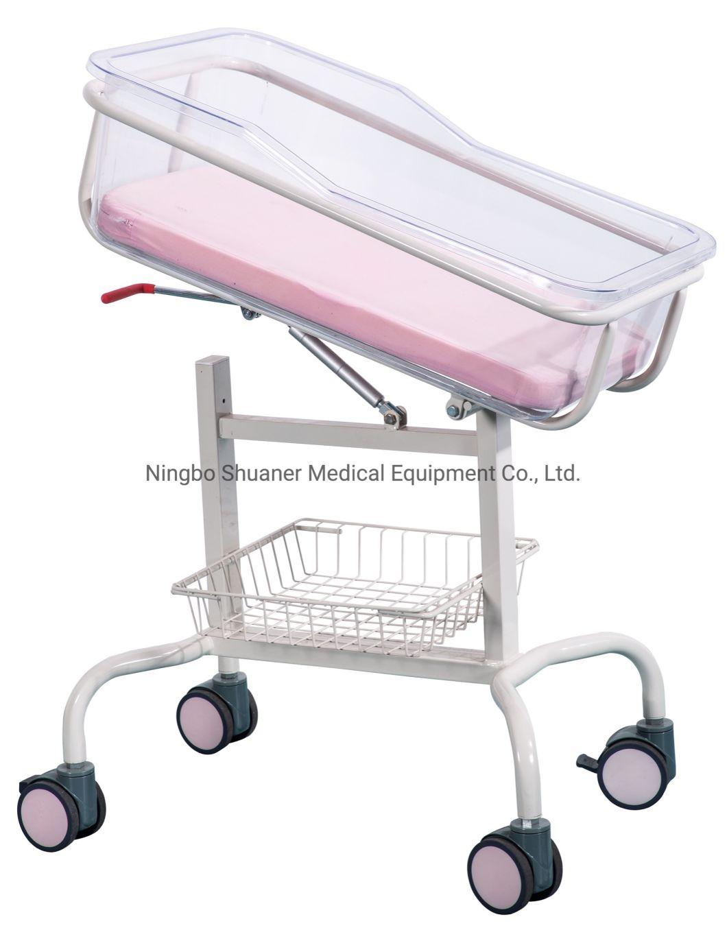 SAE-Bc-02 Hospital Furniture 5-Functions Adjustable Electric ICU Medical Bed Hospital Infant Bed