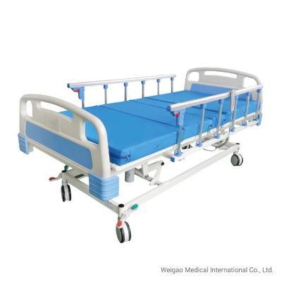 Medical Clinic Patient Metal Four Functions Adjustable Electric Hospital Bed