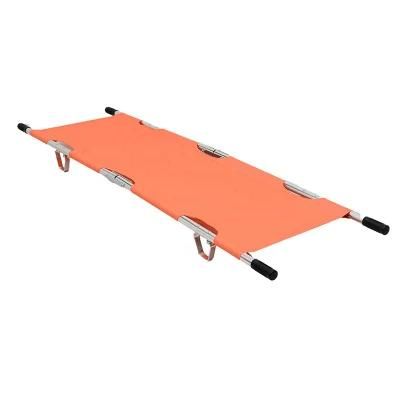 Orange Aluminum Folding Stretcher High Quality Litter Hand Frame