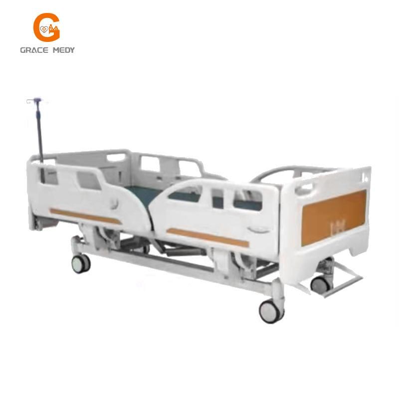 Hospital Furniture Medical Equipment Modern Bed Luxury CPR Multifunctional Electric Nursing Medical Adjustable Hospital ICU Bed