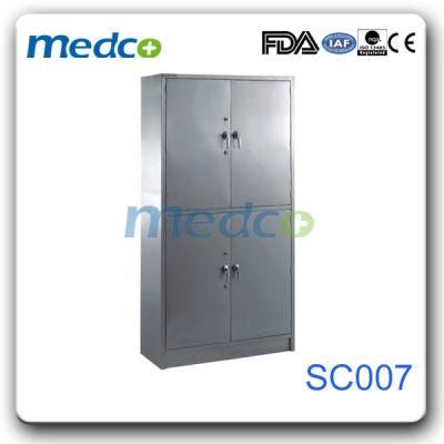 Hospital Office Kitchen Stainless Steel Cabinets Cupboard